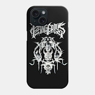 Death Metal Skull | Deathcore Skulls | Metal Skulls Phone Case