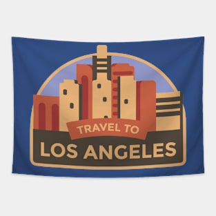 Trip To Los Angeles Tapestry