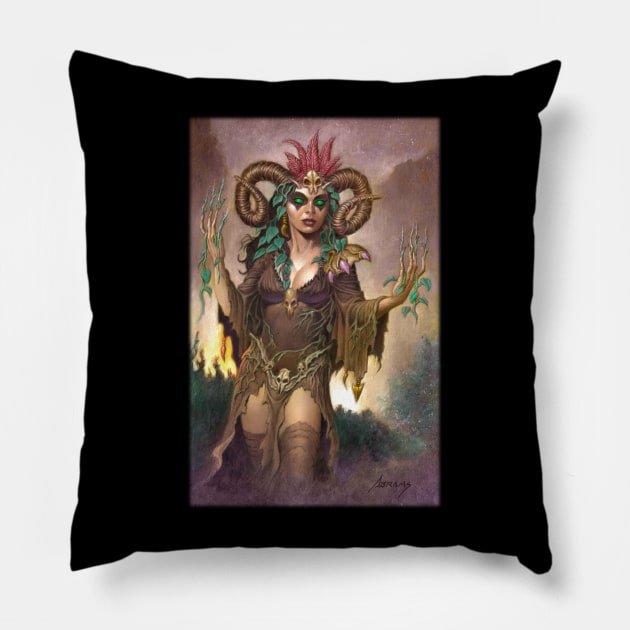 Pagan Goddess Pillow by Paul_Abrams