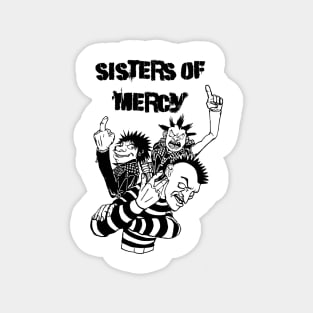 Punk Rock Man Of Sisters Of Mercy Magnet