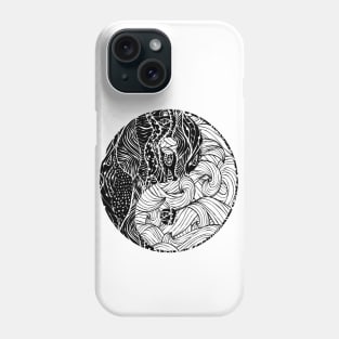 Abstract Yin-Yang Phone Case