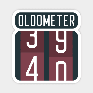 Oldometer 40 Magnet