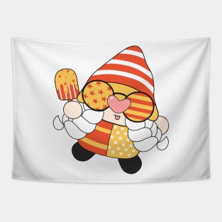 summer Retro vintage Groovy Gnome with cute funny and cheerful character that is going to have the smiles on your face. Tapestry