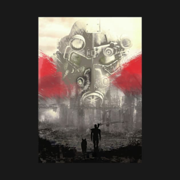 Fallout 4 Power Armor Video Gaming Art by selmaeelsharon