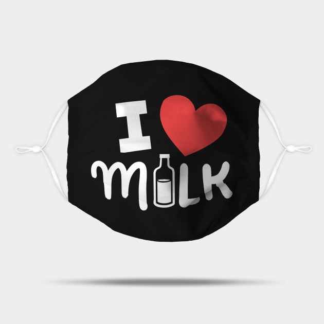 Milk Lover Dairy Lovers Milk Máscara TeePublic MX