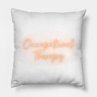 Occupational Therapy Orange Pillow