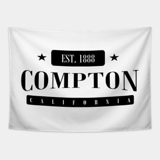 Compton Est. 1888 (Standard Black) Tapestry