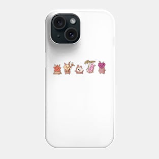 Lesbian pride koroks Phone Case