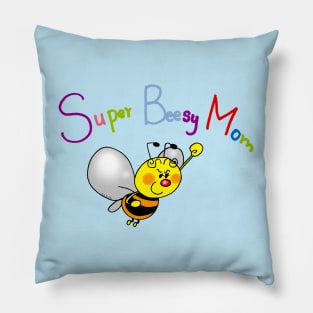 super beesy mom Pillow