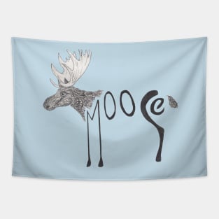 Moose in a Moose Tapestry