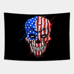 American Skull Tapestry