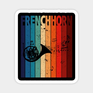 Vintage French Horn Magnet