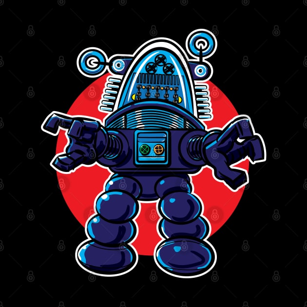 Robby the Robot by eShirtLabs