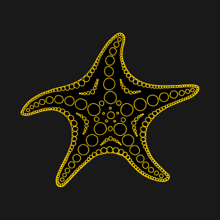 Starfish (yellow/black) T-Shirt