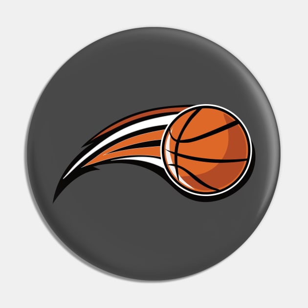 Basketball Pin by MSB