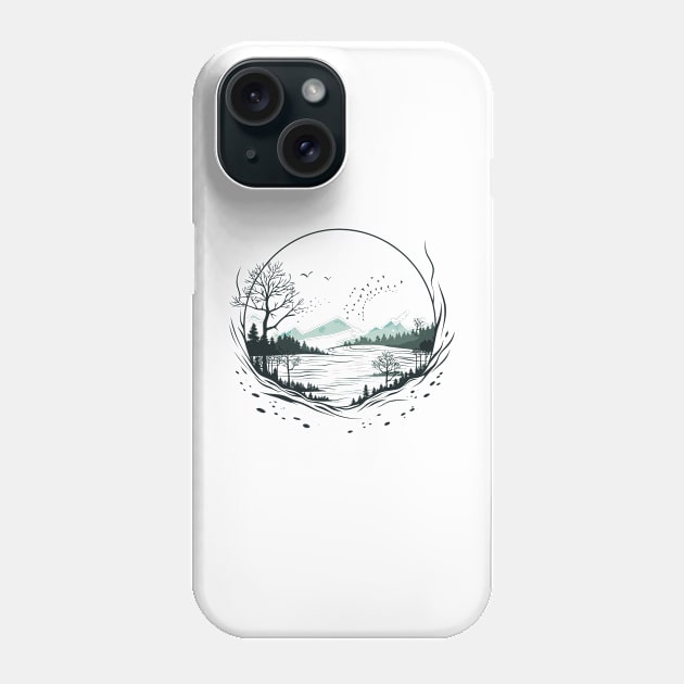 Capturing Nature's Essence Phone Case by CreationArtful