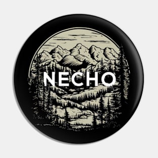 Necho in landscape Pin