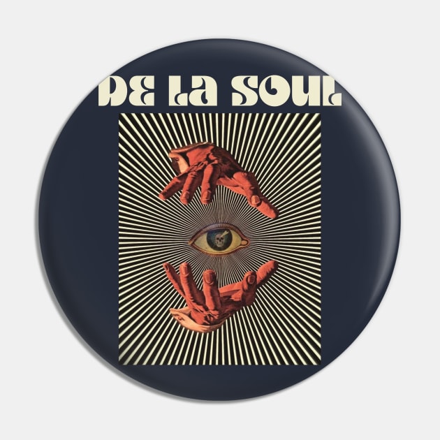 Hand Eyes De La Soul Pin by Kiho Jise