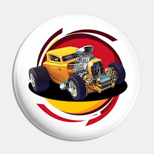 Hot Rods - Abstract Background Pin