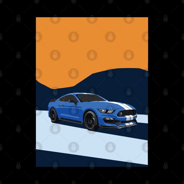 s550 ART Grabber Blue Mustang GT 5.0L V8 usa GT350 Shelby by cowtown_cowboy