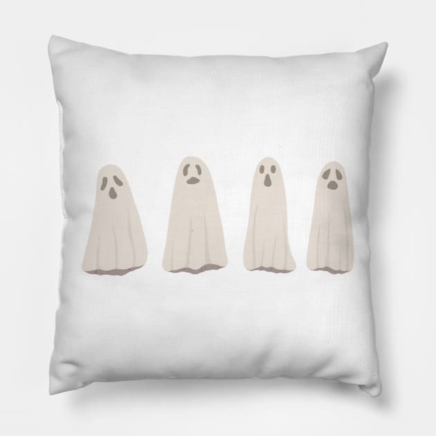 Ghost buddies Pillow by am1202