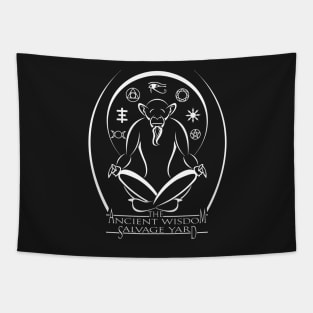 AWSY Logo White Tapestry