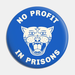 No Profit In Prisons Pin