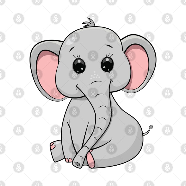 Cute Elephant by sj_arts