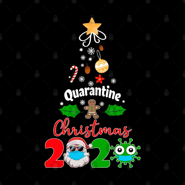 Quarantine Christmas 2020 Perfect Design Pajamas Family Gift by Printofi.com