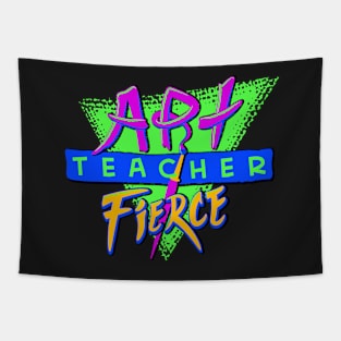 Art Teacher Fierce Tapestry