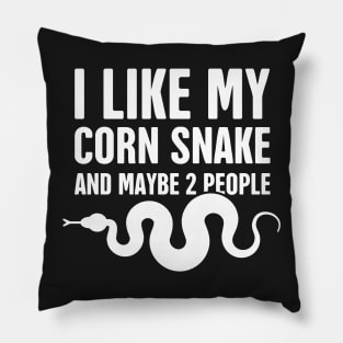 I Like My Corn Snake Pillow