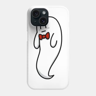 Red Bow Tie Ghost Phone Case