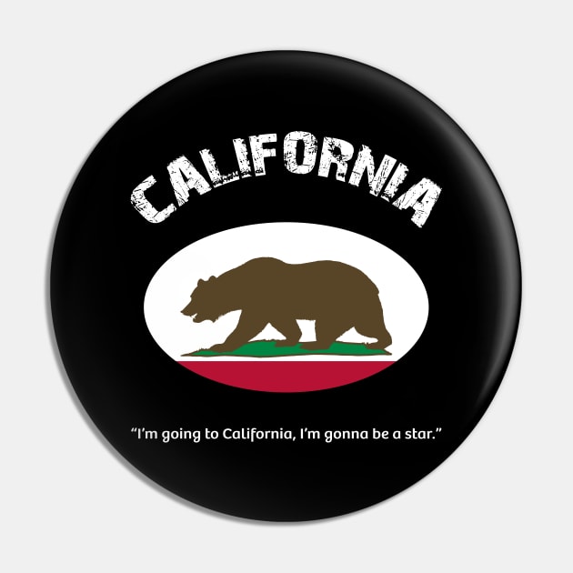 Bear Flag, Flag of California, Grizzly bear, “I’m going to California, I’m gonna be a star.” Pin by egygraphics