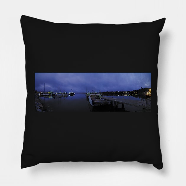 St Helens Harbour, Tasmania Pillow by pops