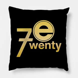 7e wenty parks and rec yellow Pillow