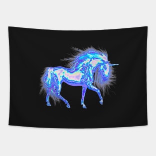 Blue Unicorn Tapestry