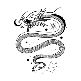 Simple Chinese Dragon T-Shirt