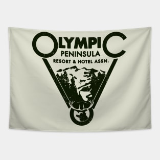 Vintage Olympic Peninsula Resort and Hotel association logo Tapestry