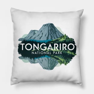 Beauty of Tongariro National Park Pillow