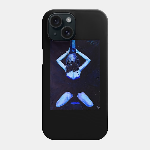 Powerful woman Shadows Phone Case by ArtbyJackGStudio