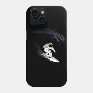 Astronaut Space Surfer Phone Case