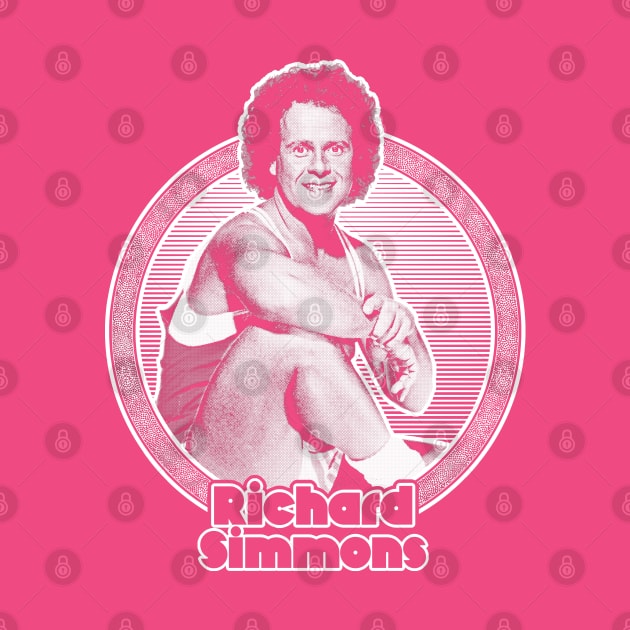 Richard Simmons // Retro Style Fan Artwork by DankFutura