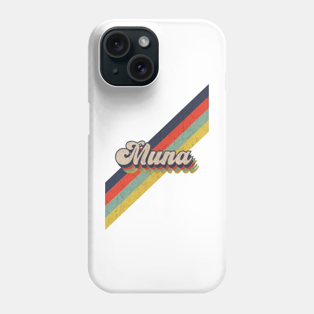 retro vintage color Muna Phone Case by HarryMarket