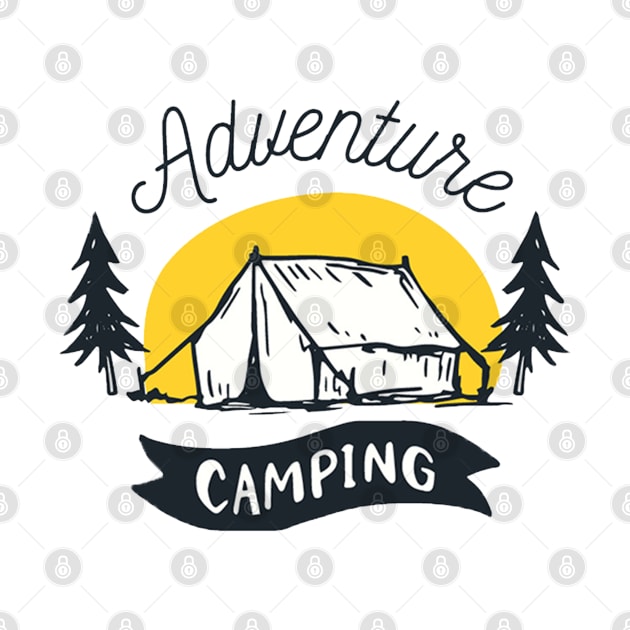 Adventures Camping by Mako Design 