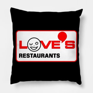 Love's Restaurants Pillow