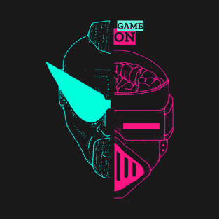 Game On Cyberpunk Futuristic Cyborgs T-Shirt