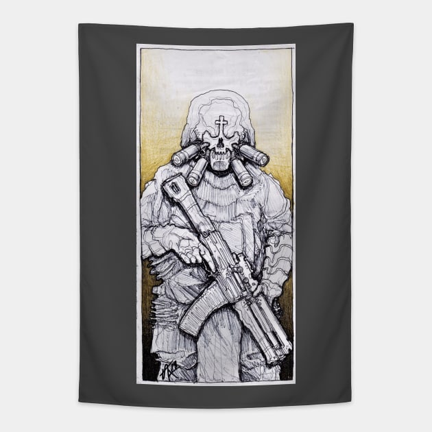 Anthrax Trooper Tapestry by AbsurdAbyss