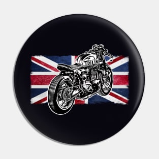 Cafe Racer Motorcycle Pin