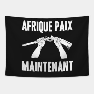 Afrique Paix Maintenant (Africa Peace Now) Tapestry