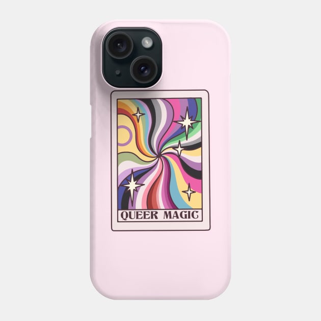 Queer Magic tarot card Phone Case by chiaraLBart